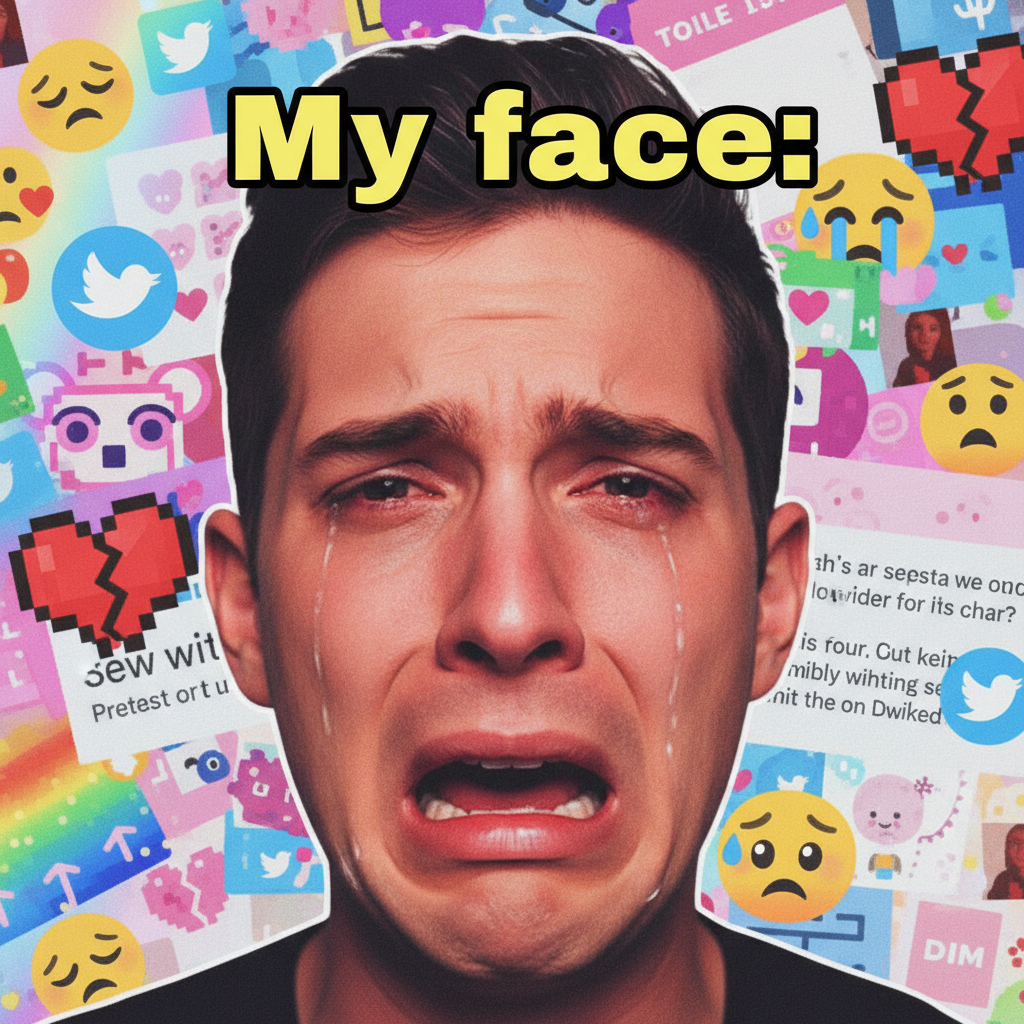 When the internet finds out your celebrity crush got married. My face: