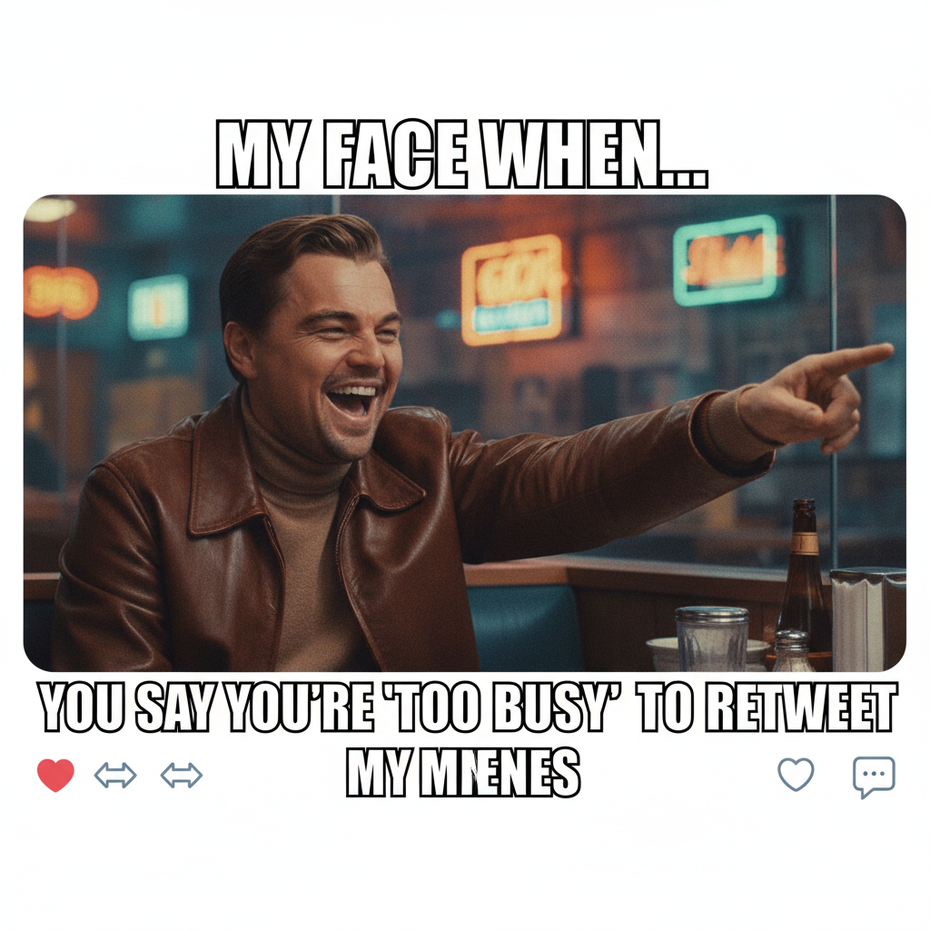 Me watching literally anything slightly inconvenient happen: *insert Leo DiCaprio meme*