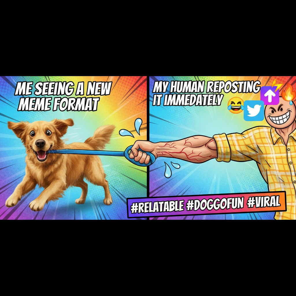 My dog thinks 'walkies' is a sacred ritual. My arms disagree. Worth it every time.