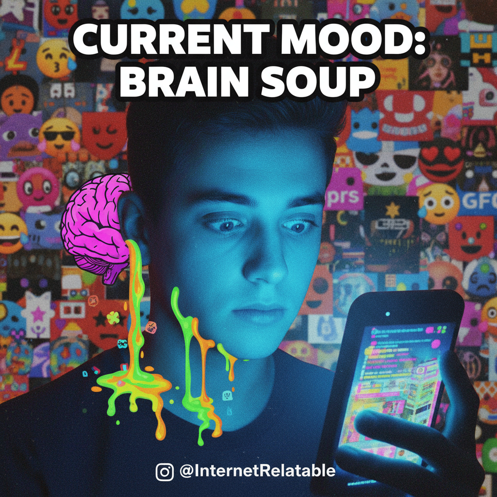 Just spent 3 hours scrolling to find a 30-second video. My brain is soup.