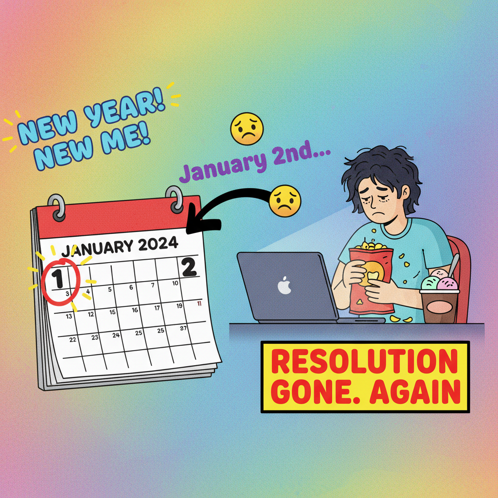 My New Year's resolution lasted until January 2nd. At least I tried? #Resolutions