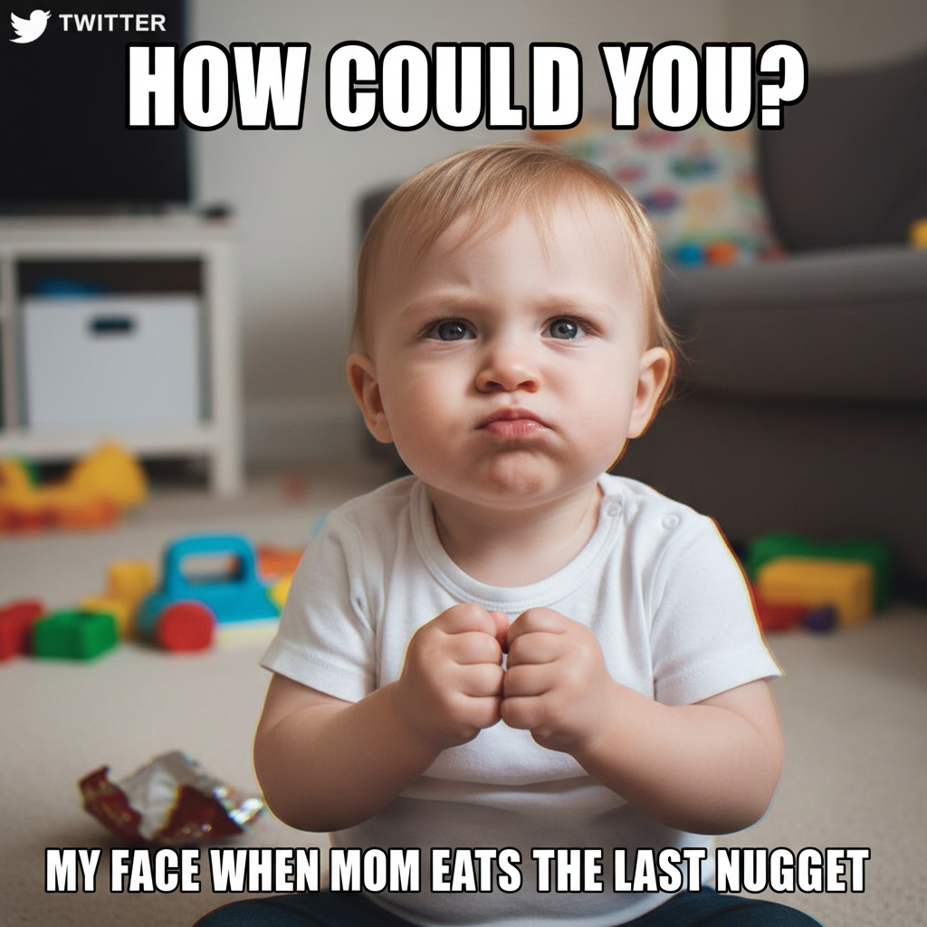 Just told my toddler 'no'. They looked at me like I personally offended their entire bloodline.