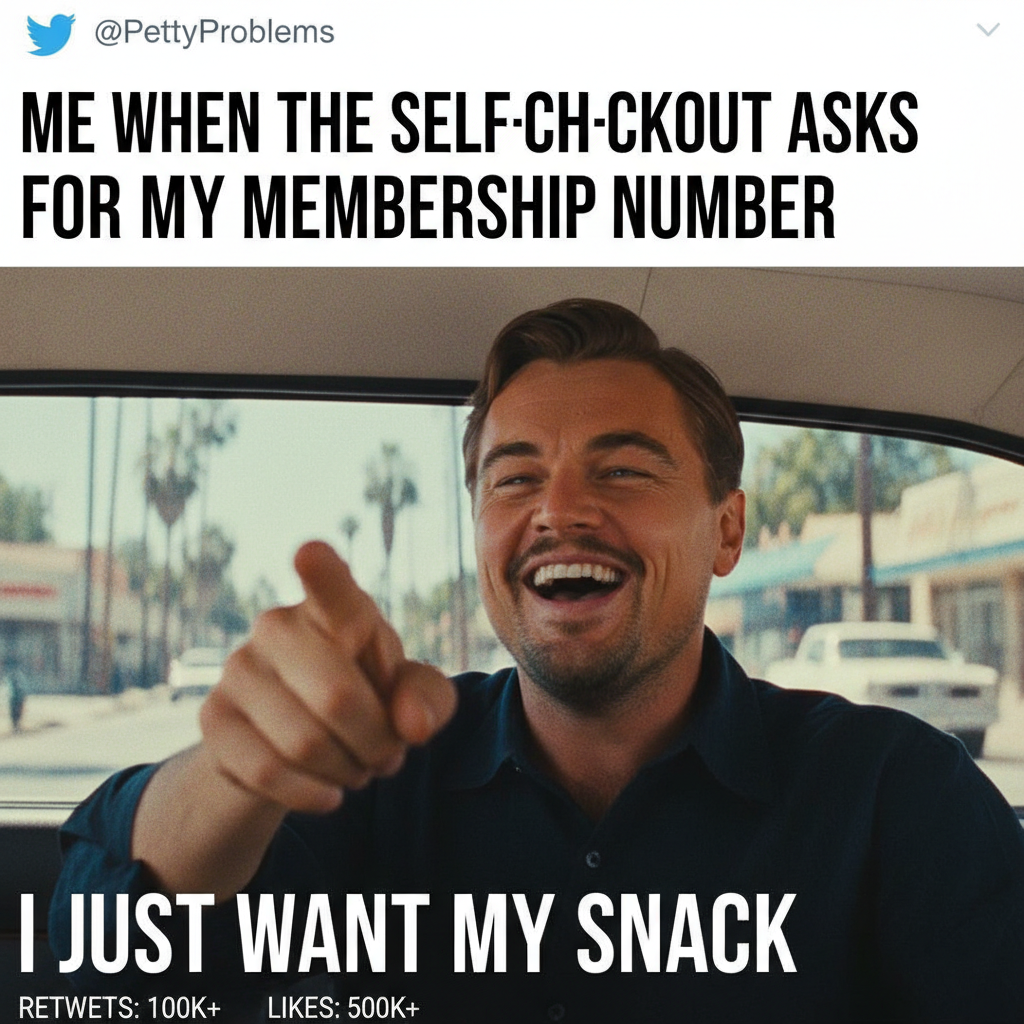 Me reacting to literally any minor inconvenience. (Insert Leo DiCaprio pointing meme)