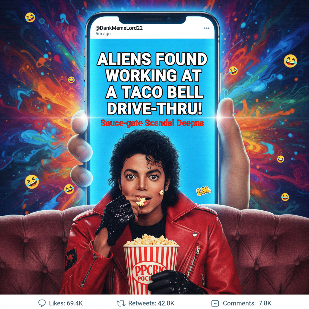 Me watching literally any dramatic celebrity moment unfold online. *sips tea*