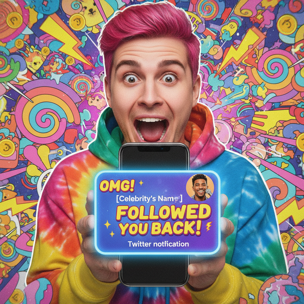 That moment when a celebrity reacts to your tweet. My life is complete. ๐คฏ