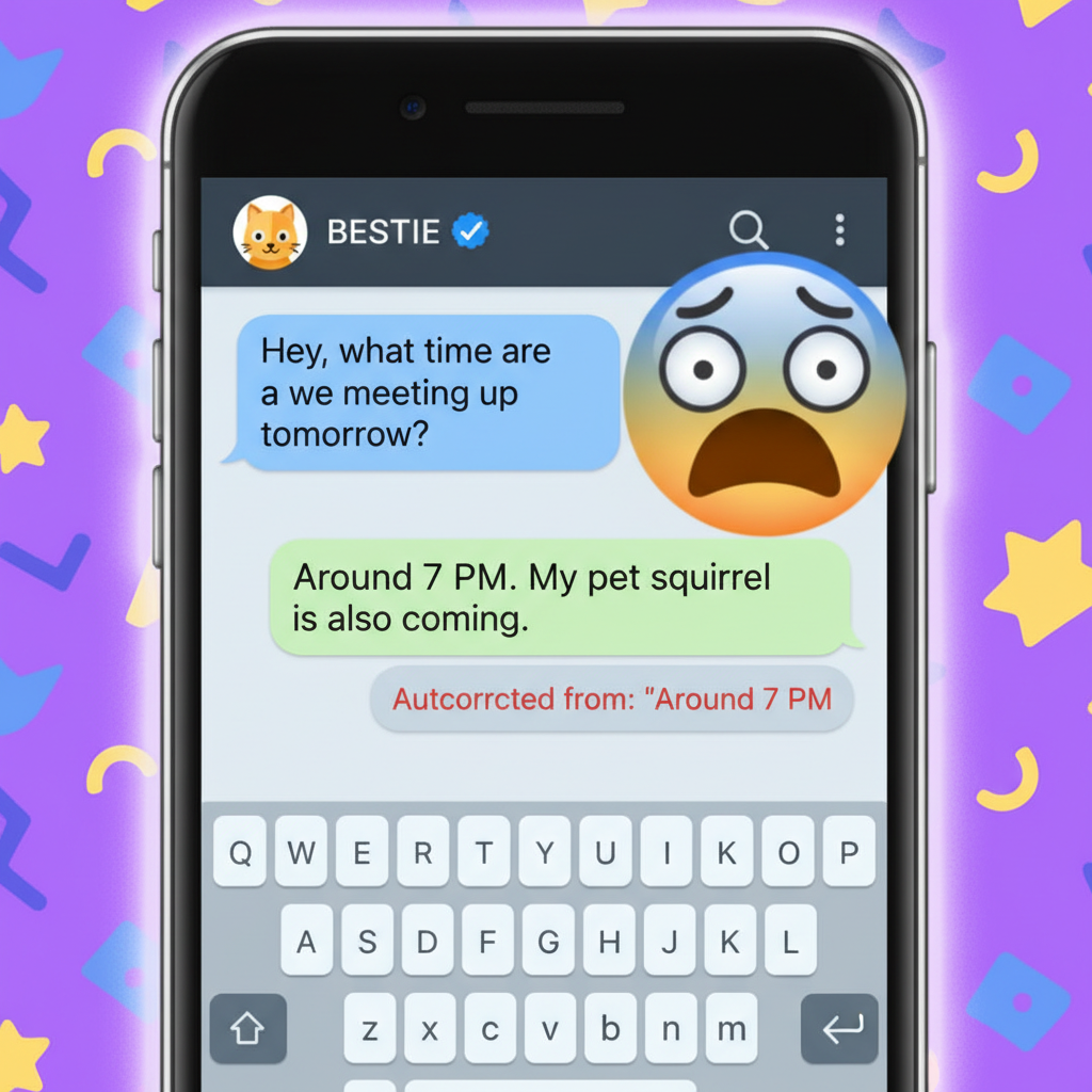 Autocorrect changing 'duck' to 'f*ck' for the 1000th time. My phone is actively sabotaging me.