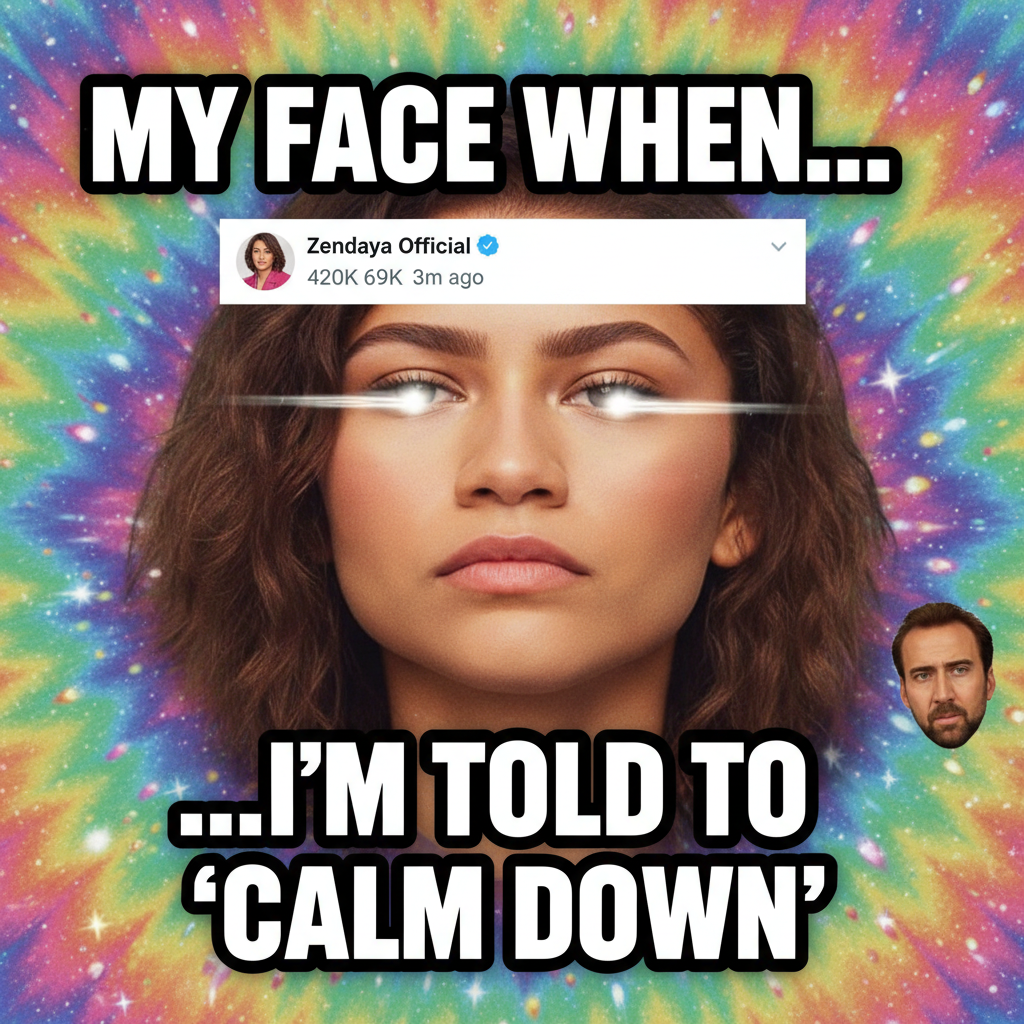 When you see your ex thriving but then remember Zendaya exists. #ZendayaReaction