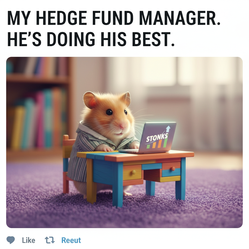 Bought a 'miniature' desk online. It's for a hamster. My hamster is thrilled.