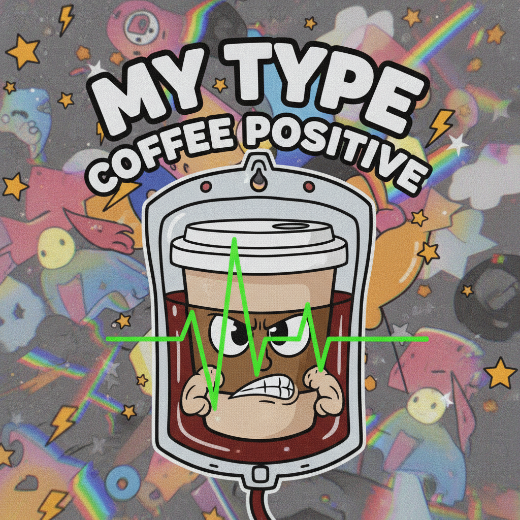 My blood type is coffee. My therapist says it's a problem. I say it's a lifestyle.