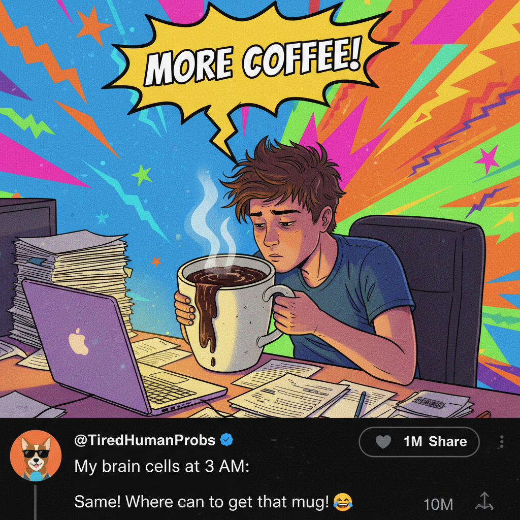 My blood type is now 80% coffee. Send IV drip. #CoffeeAddict