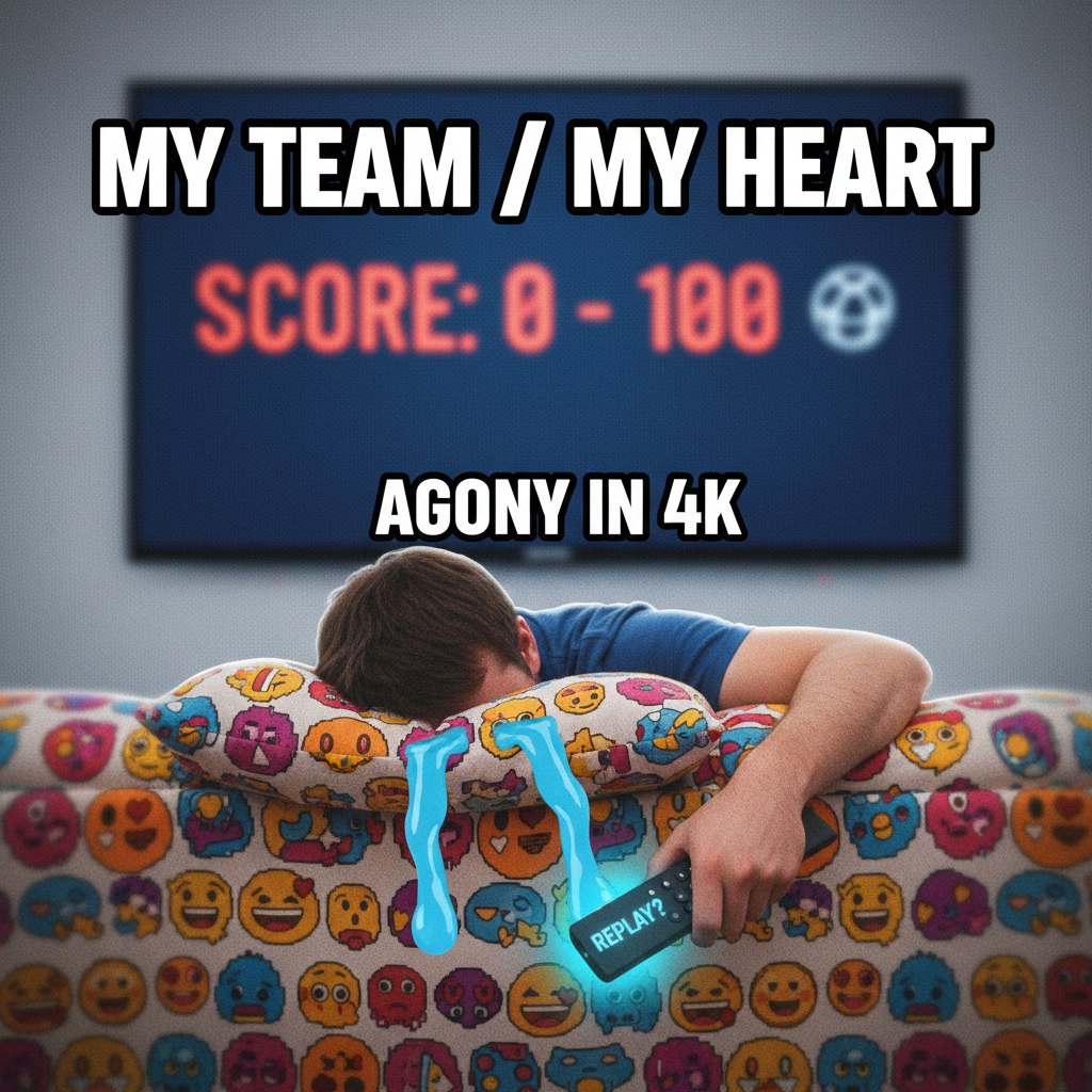 My team lost. My entire week is ruined. I'm calling in sick. #SportsFanLogic