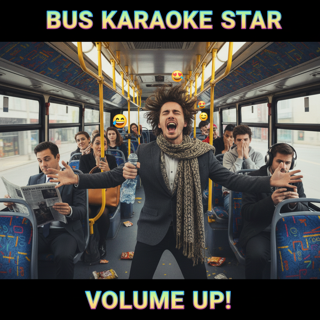 Just witnessed a full-on opera performance on the bus. Public transport never disappoints.