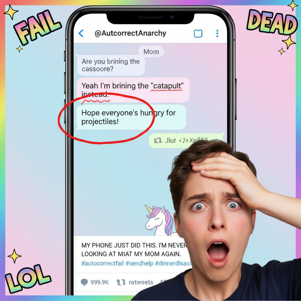 Autocorrect changed 'I'm coming' to 'I'm communist.' My boss is now very confused.