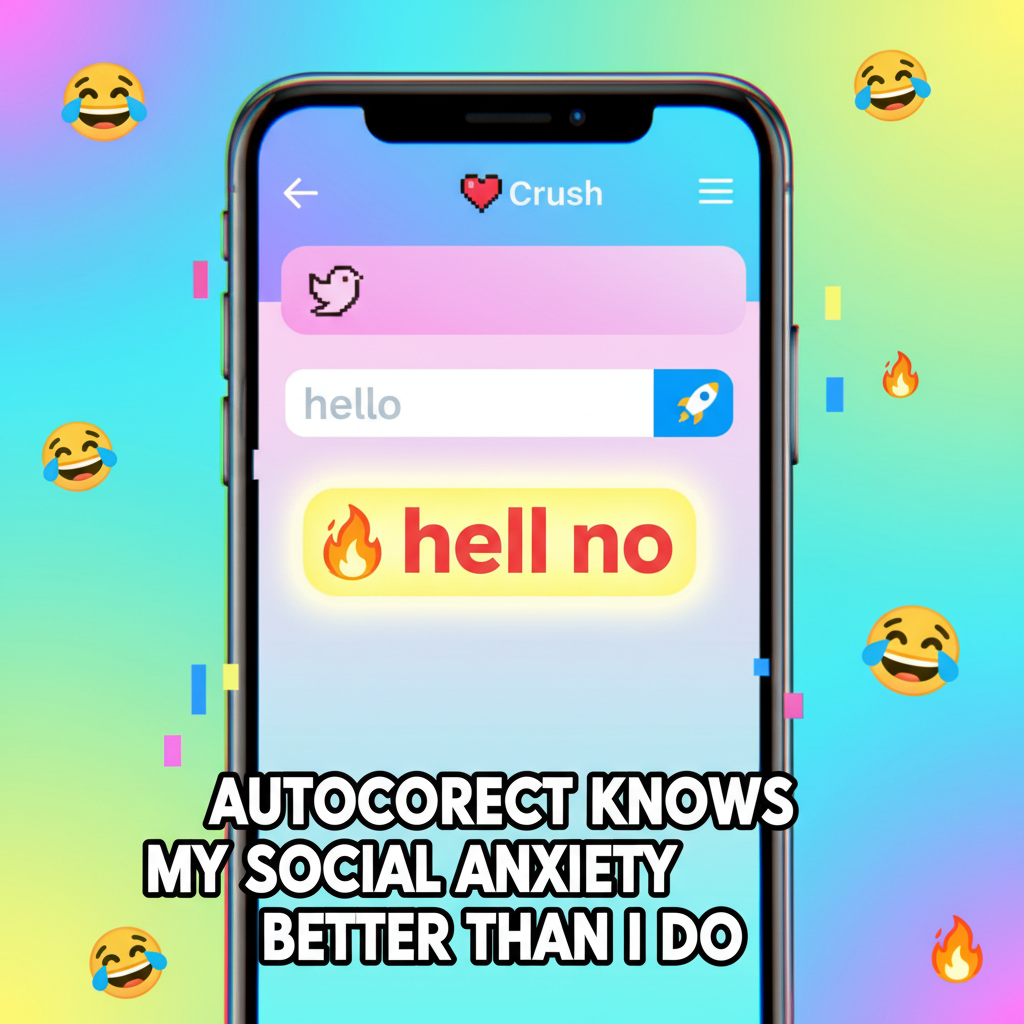 Autocorrect just tried to change 'hello' to 'hell no'. It knows my true feelings.