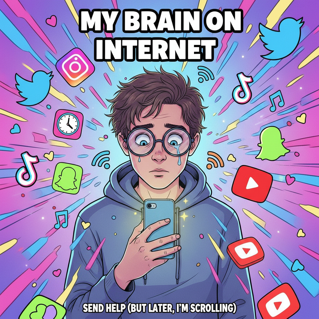 Me: 'Just gonna check one notification.' *2 hours later* 'Wait, what was I doing?'