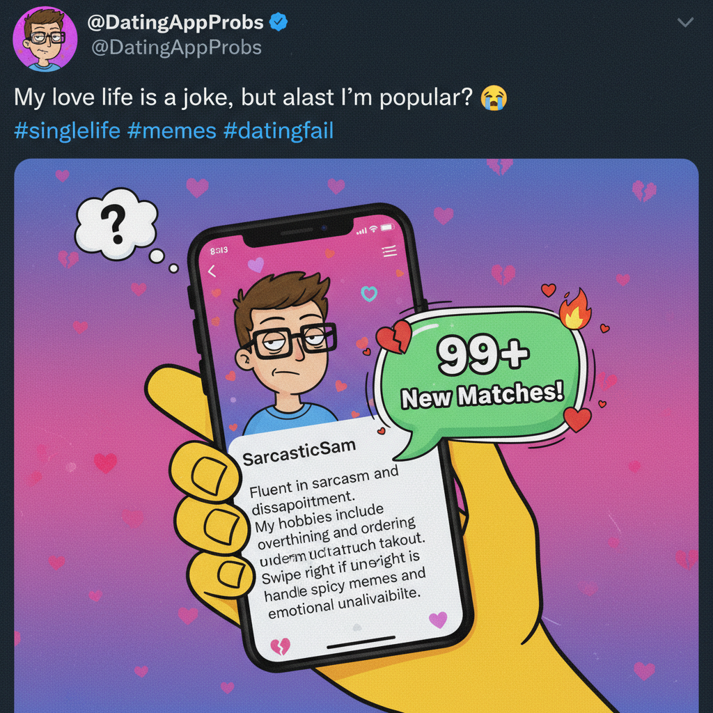 My dating app bio just says 'Fluent in sarcasm and disappointment.' It's working... too well.