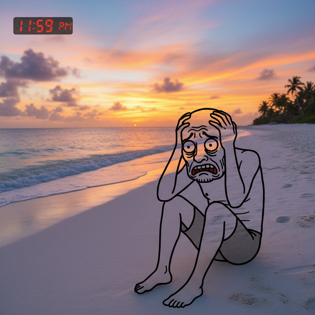 My brain on Sunday night trying to remember what 'relax' feels like after a weekend that felt like 2 hours.