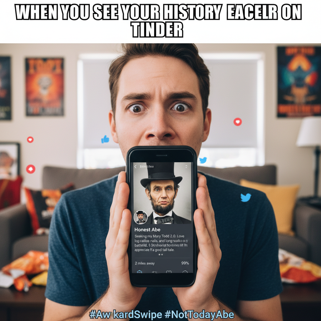 Matched with my ex's cousin. Dating apps are just family reunions now.