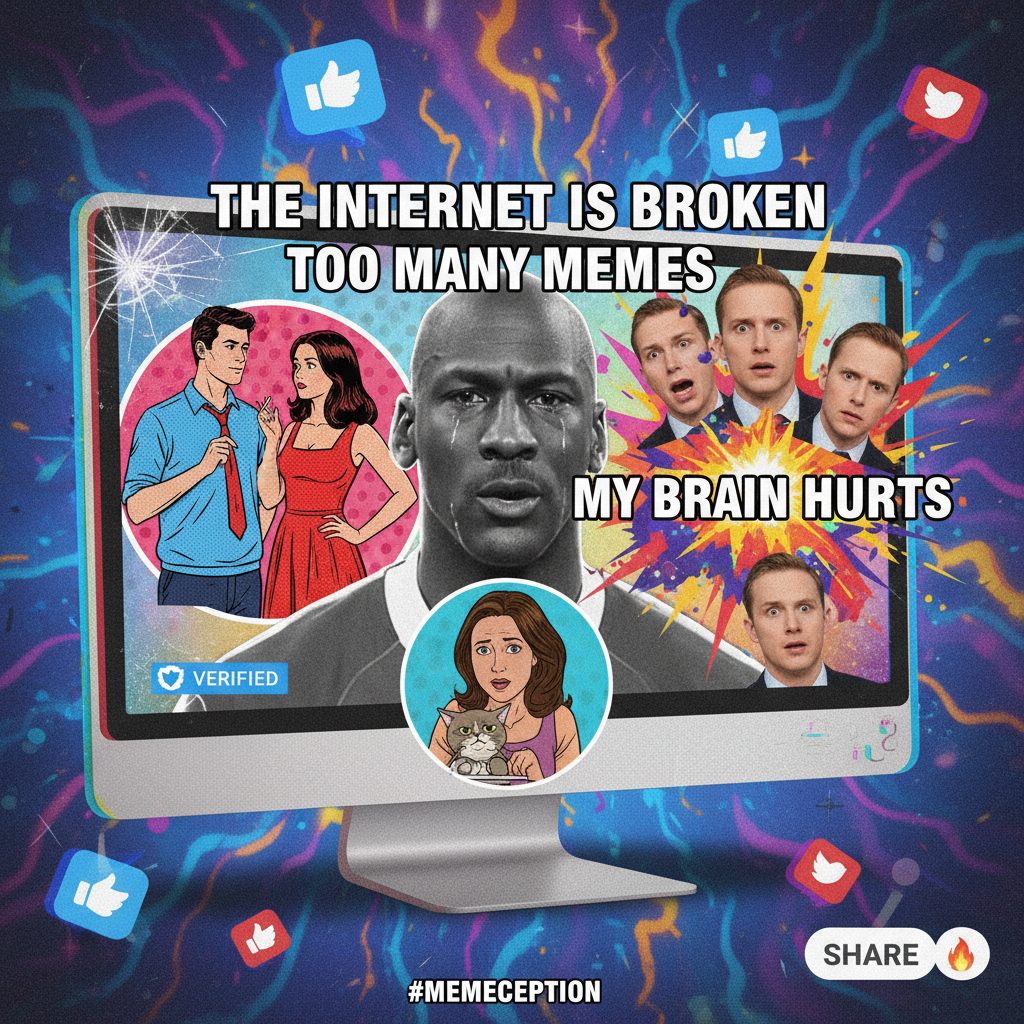 When the internet finds a new celeb reaction meme: My entire timeline.