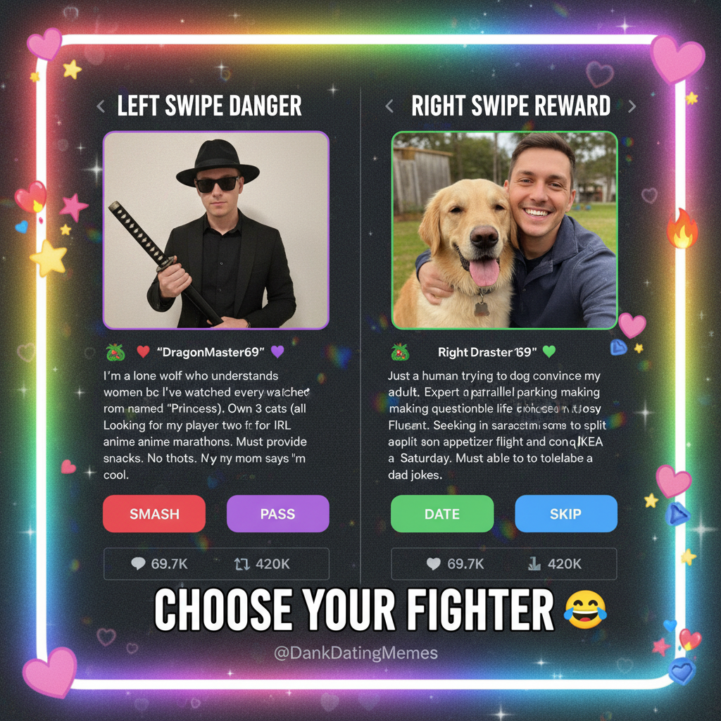 Dating apps are just a highlight reel of humanity's best and worst bios.