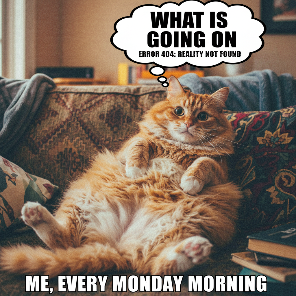 My brain cells trying to process it's Monday tomorrow after a 2-day weekend