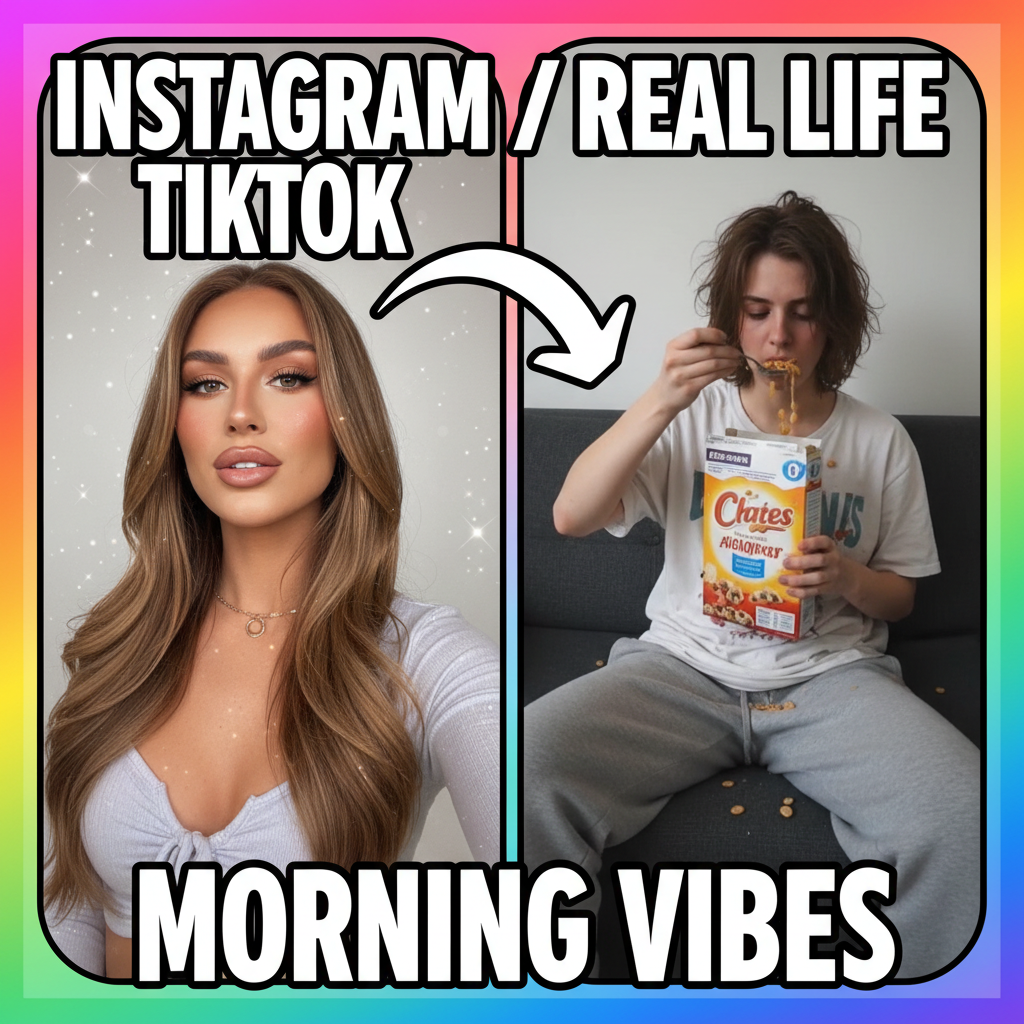 My dating app profile vs. me showing up for the date. It's called ✨marketing✨