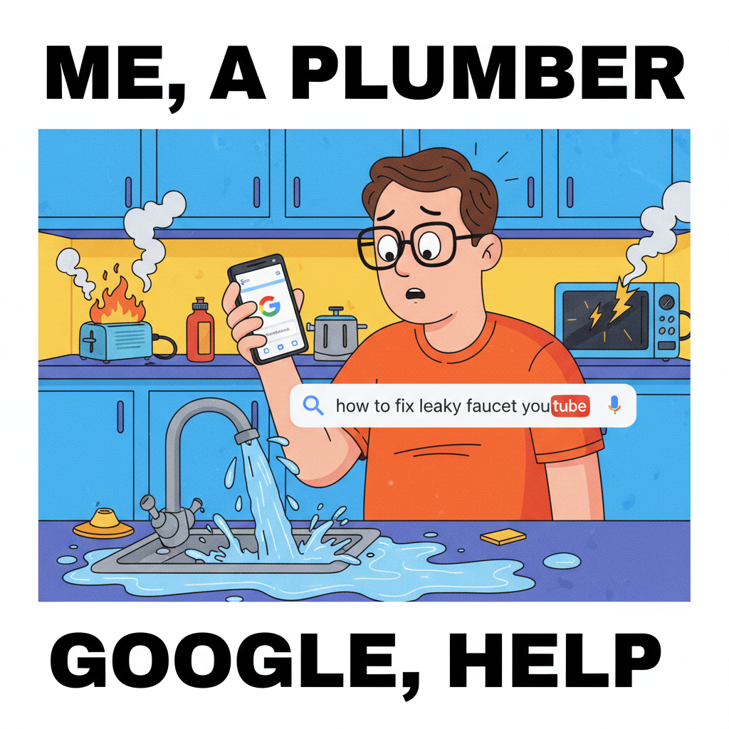 Adulting is just Googling 'how to fix [basic household item]' every other day.