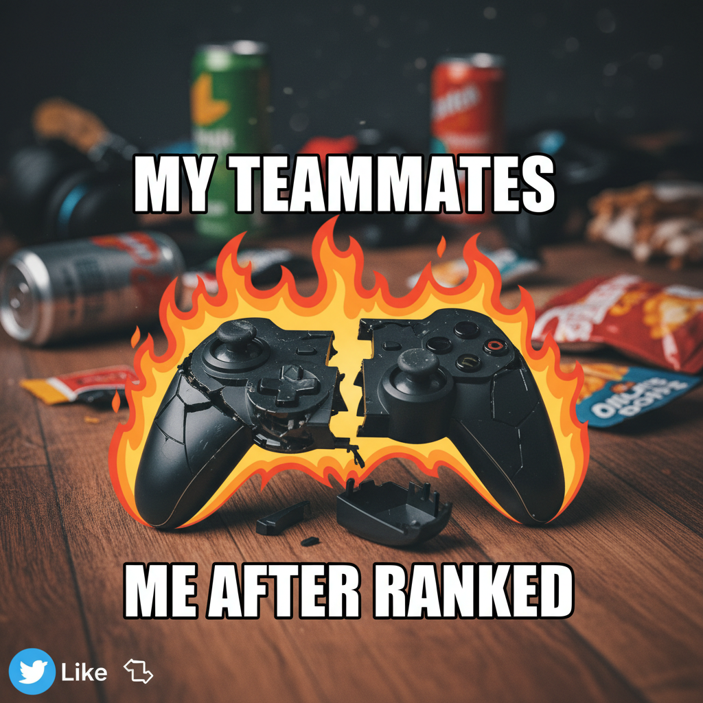 When your teammate steals the kill you earned. Controller: *chuckles* I'm in danger.