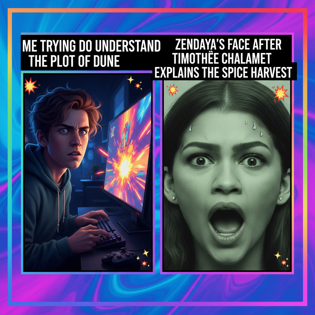 Me watching literally anything: *imagines how Zendaya would react*