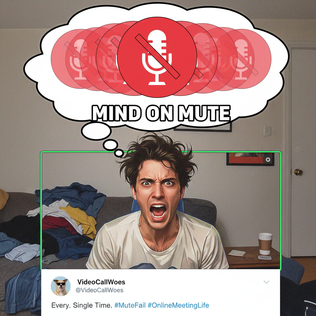 My coworker's mic cutting out every 5 seconds during a WFH meeting. Just end me.