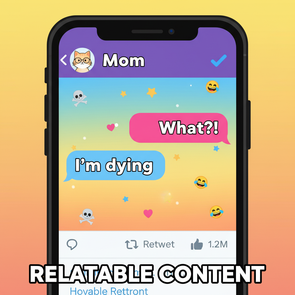 My phone autocorrected 'I'm fine' to 'I'm dying' in a text to my mom. Send help. #TechFail