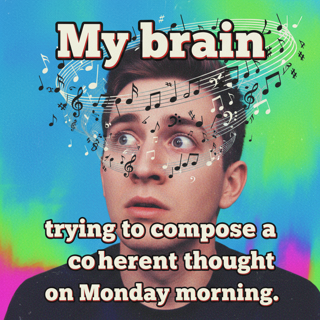 My brain on Monday mornings trying to remember how to human