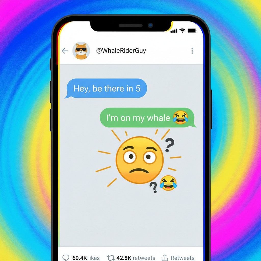 Autocorrect changed 'I'm on my way' to 'I'm on my whale.' Boss thinks I'm Moby Dick now.