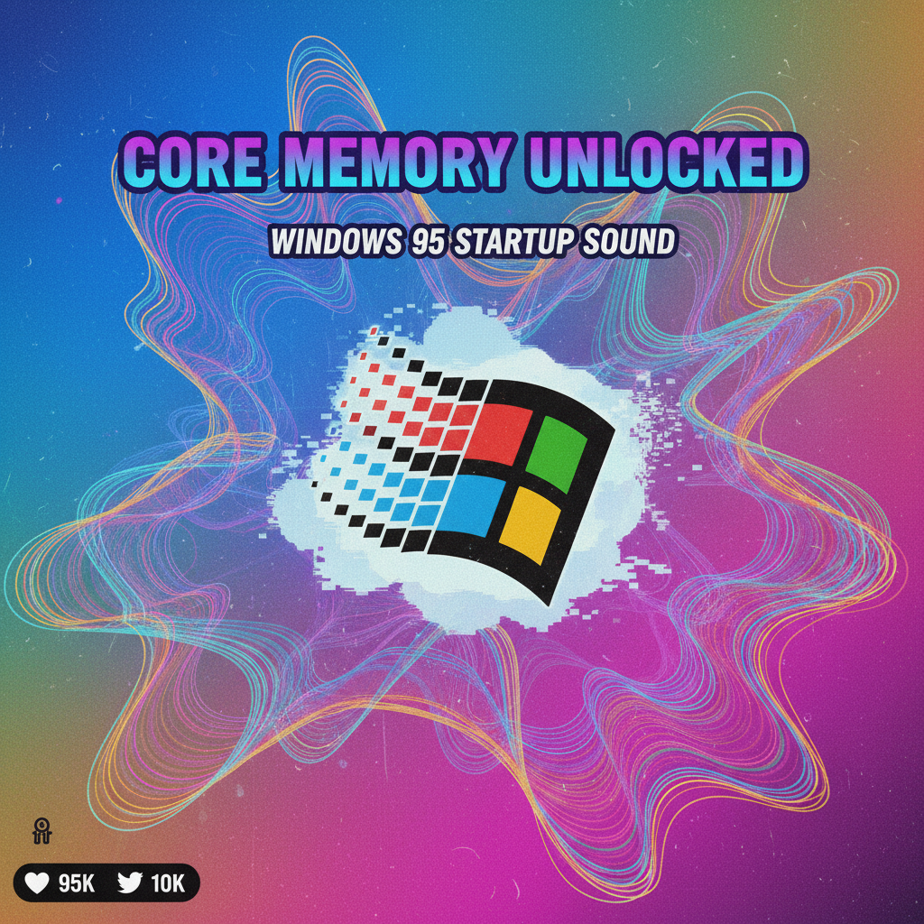 Hearing the Windows 95 startup sound just unlocked a core memory I didn't know I had.