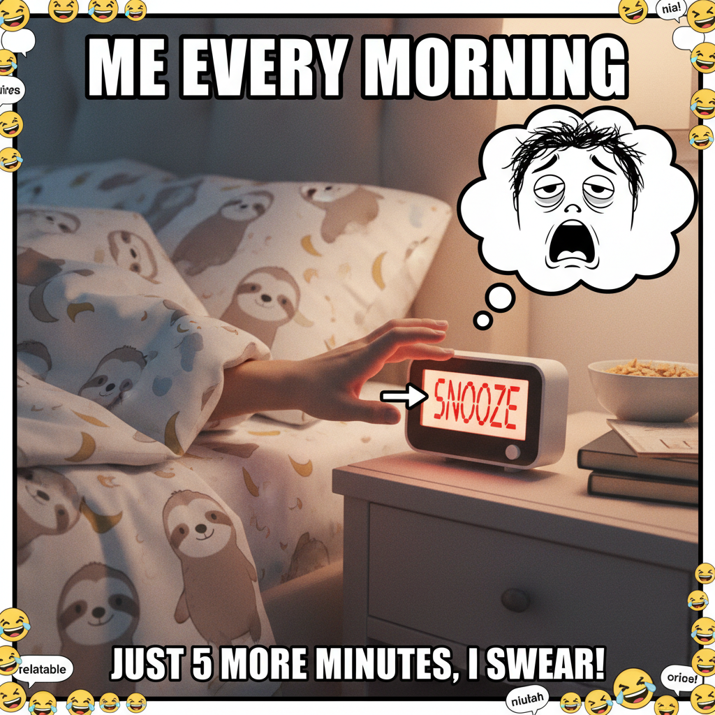 Monday morning mood: My bed is still calling me. I should answer.