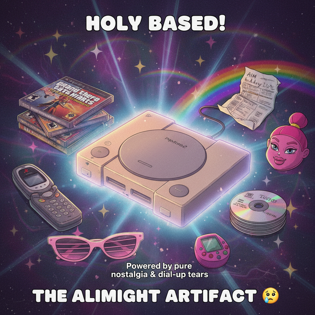 Hearing THAT specific PS2 startup sound. Instant serotonin boost.