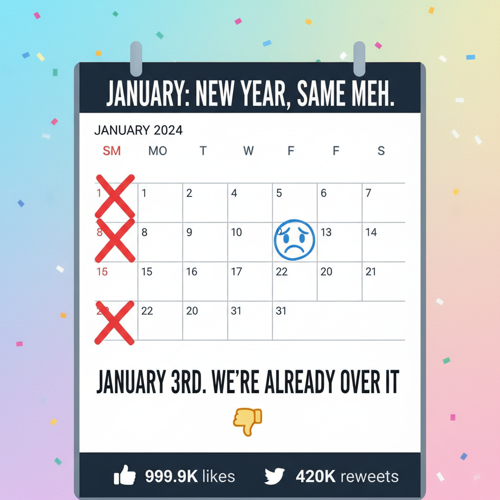 My New Year's resolution lasted 3 days. Guess I'll try again in 2025.