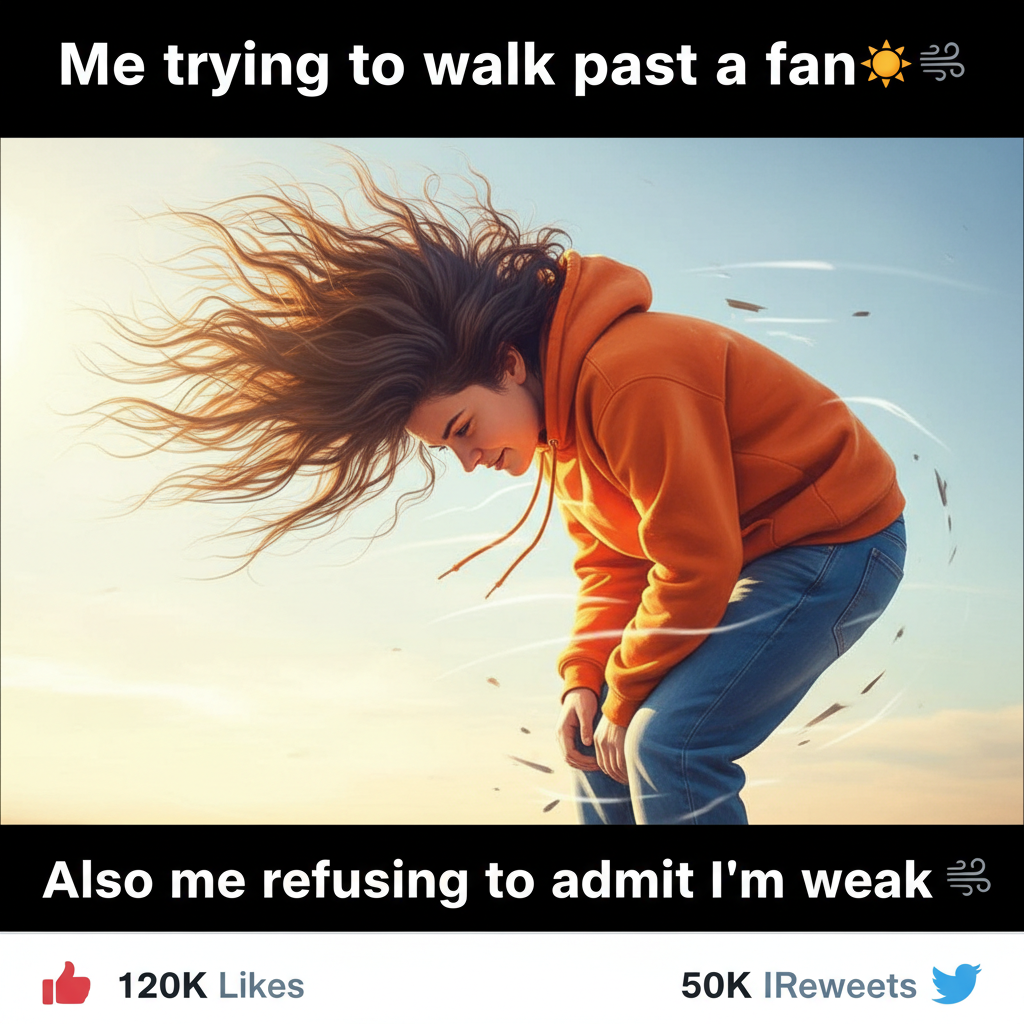 It's 70° and sunny, but the wind is trying to personally attack me. #WeatherComplaints