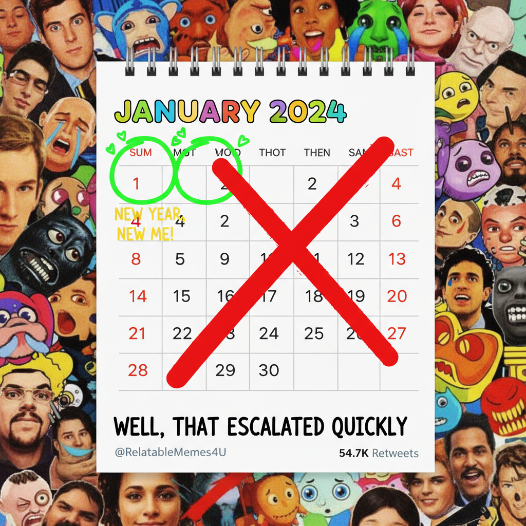 My New Year's resolution lasted exactly 3 days. Pretty sure that's a new personal best.