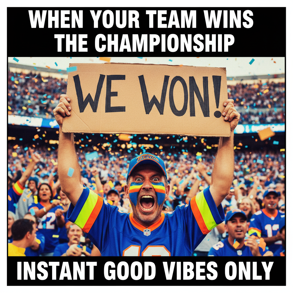 My team won, so I'm legally required to remind everyone for the next 7-10 business days.