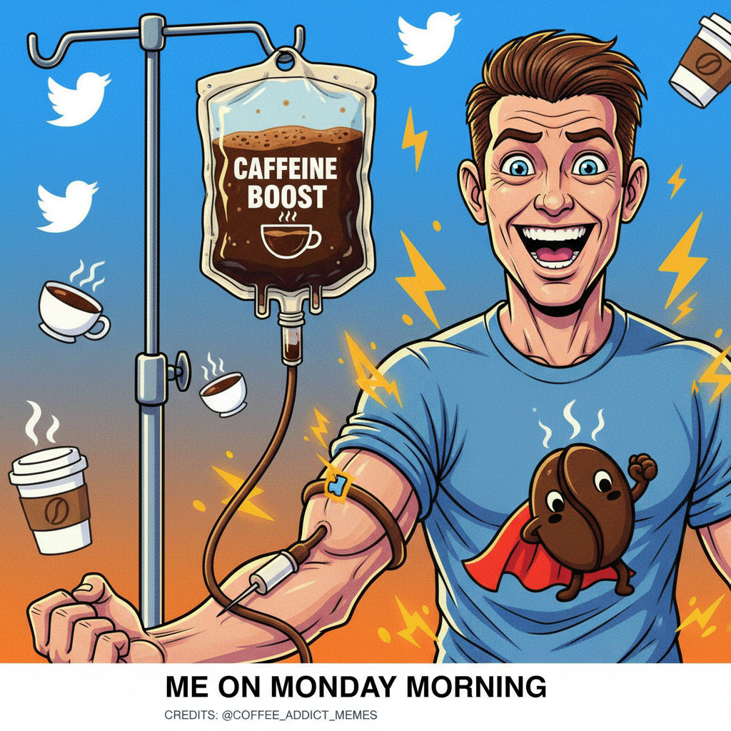 My blood type is now 80% coffee, 20% sheer will. Send more beans.