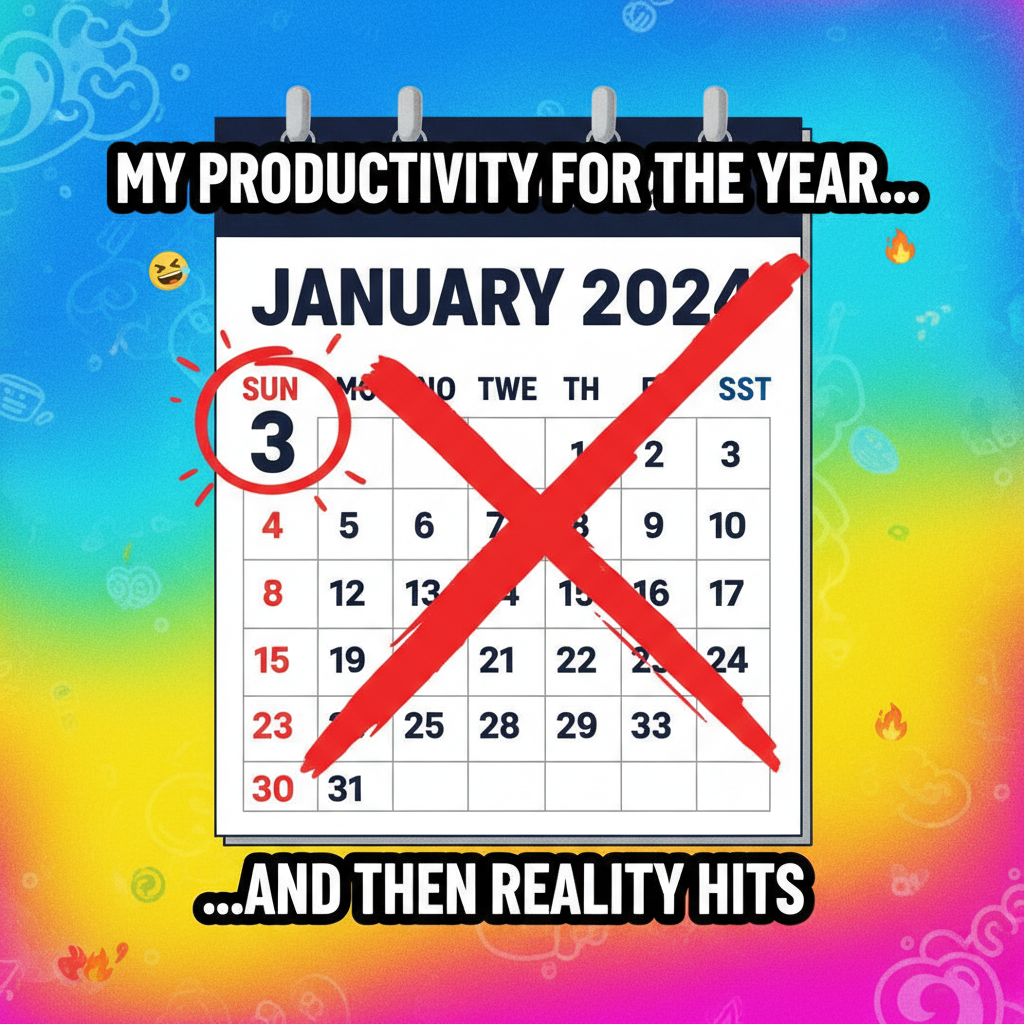 My New Year's resolution lasted exactly 3 days. It was a good run.