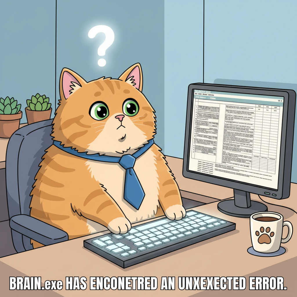 My brain on Monday mornings trying to remember literally anything