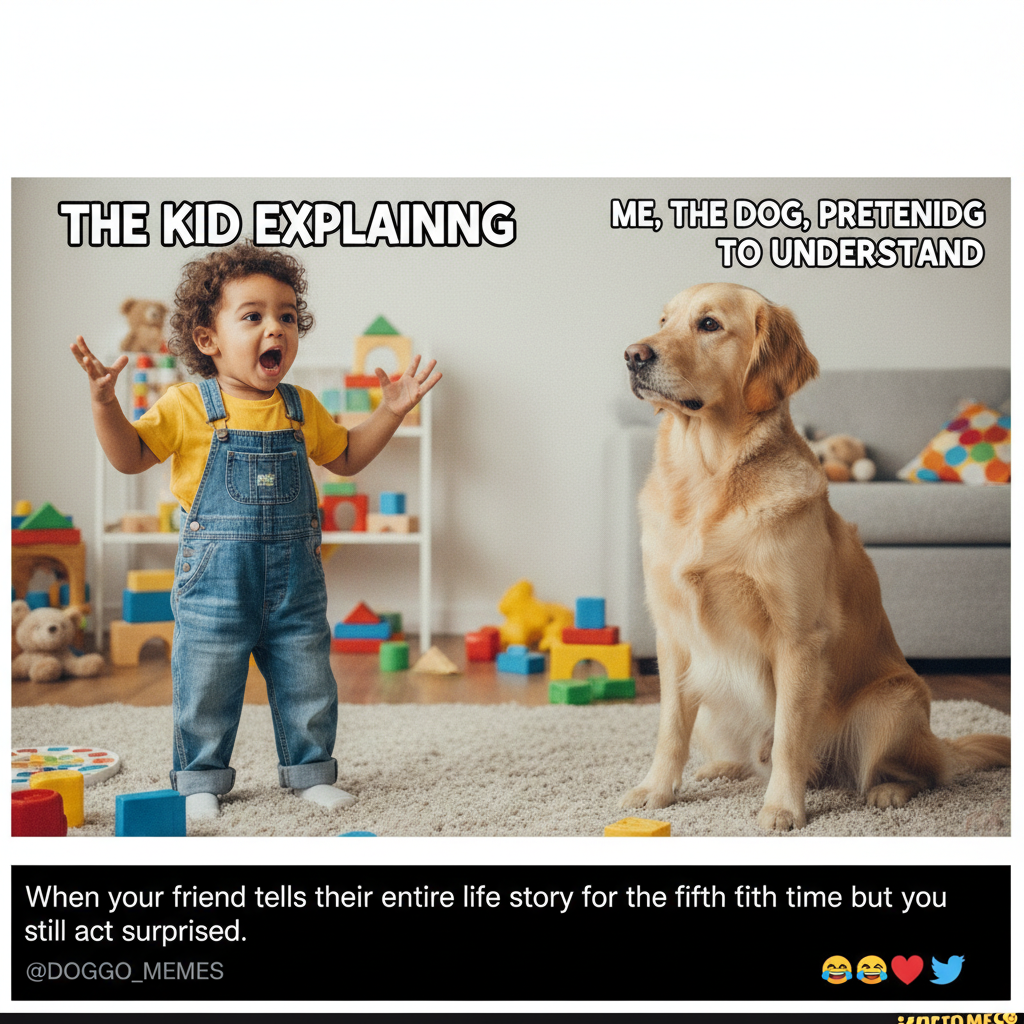 My toddler just explained the plot of Frozen to the dog. Again. Send wine. 🍷🐶