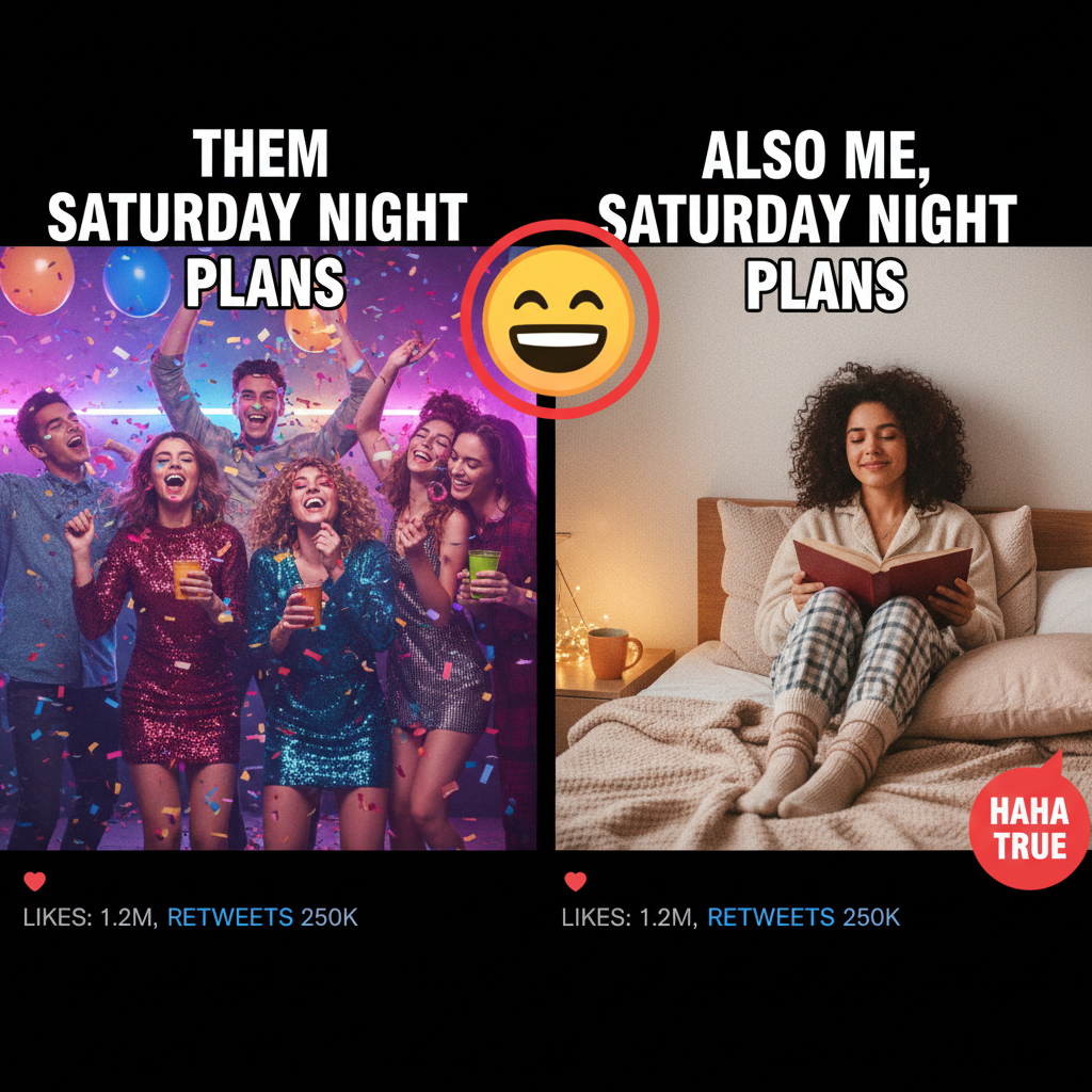 Extrovert: 'Let's go out!' Introvert: *already in bed by 8pm* #Relatable