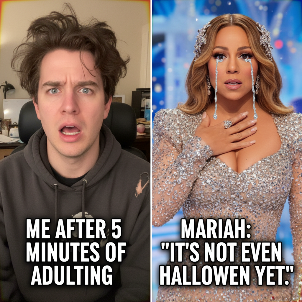 Me reacting to Monday morning vs. Mariah Carey reacting to anything. #Iconic