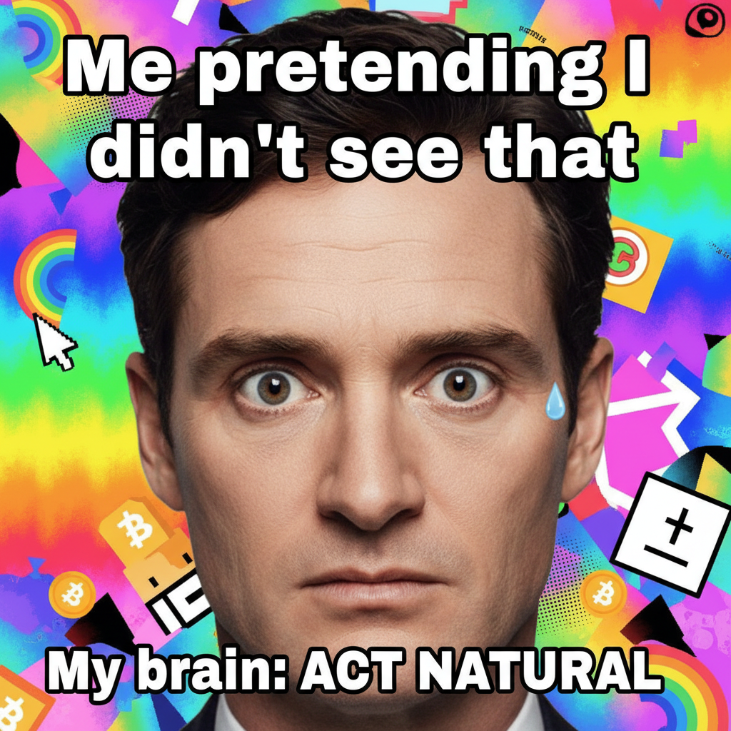 Me watching literally anything slightly awkward happen: *insert Cillian Murphy side-eye meme*