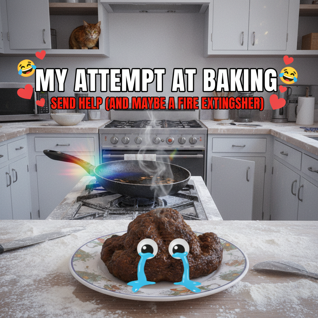 Tried to make a 'deconstructed' pizza. Ended up with a deconstructed kitchen.