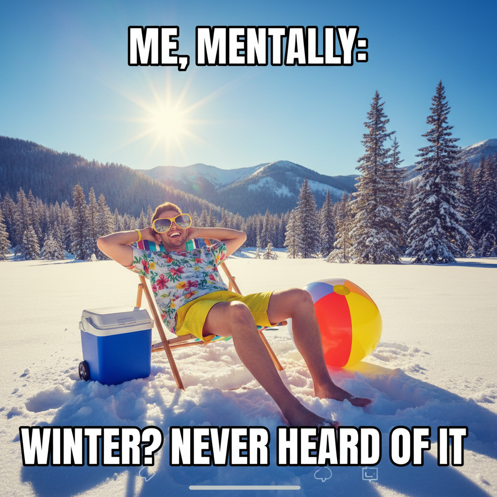 It's 75°F in February. The planet is trying to tell us something, but I'm just enjoying the shorts.