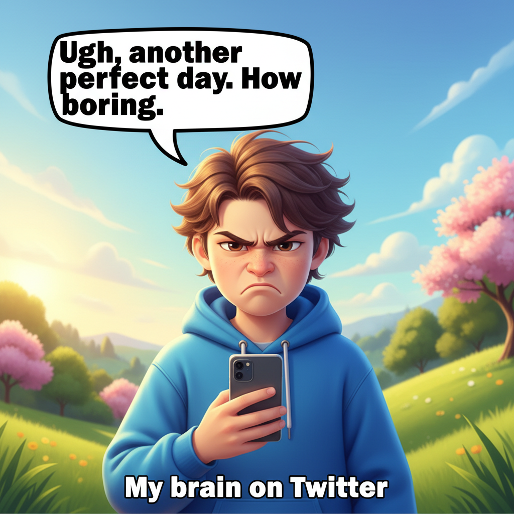 It's 75°F and sunny, but I'm still complaining. It's my civic duty as a human.